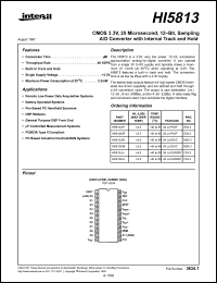 Click here to download HI5813KIP Datasheet