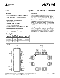 Click here to download HI7106CPL Datasheet