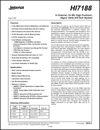 Click here to download HI7188EVAL Datasheet