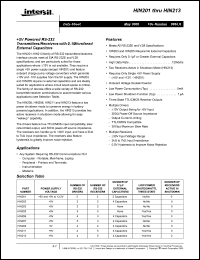 Click here to download HIN211CB Datasheet