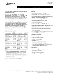 Click here to download HIP2101 Datasheet