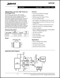 Click here to download HIP2106IP Datasheet