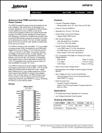 Click here to download HIP6019CB Datasheet