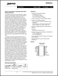 Click here to download HIP6501 Datasheet