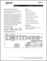 Click here to download HIP9011AB Datasheet