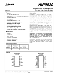 Click here to download HIP9020AP Datasheet