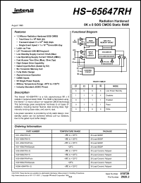 Click here to download HS1-65647 Datasheet