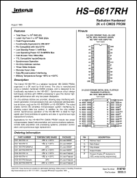 Click here to download HS1-6617RH-8 Datasheet