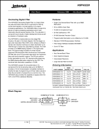 Click here to download HSP43220GC-25 Datasheet