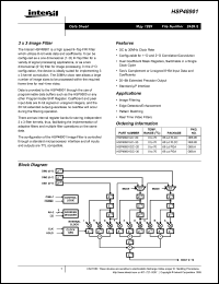 Click here to download HSP48901GC-30 Datasheet