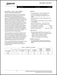 Click here to download ICL3217IAZ Datasheet