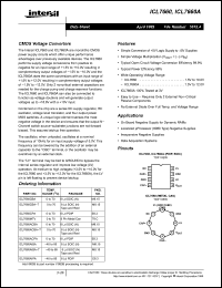 Click here to download ICL7660CPA Datasheet