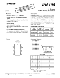 Click here to download IH6108CPE Datasheet