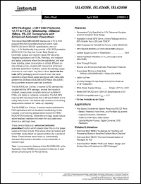 Click here to download ISL4245E Datasheet