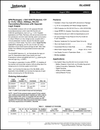 Click here to download ISL4260E Datasheet