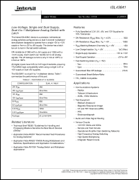 Click here to download ISL43841 Datasheet