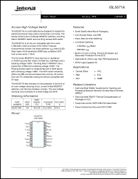 Click here to download ISL5571A Datasheet