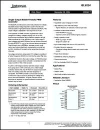 Click here to download ISL6224 Datasheet