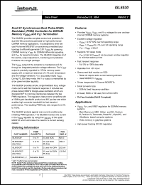 Click here to download ISL653031EVAL1 Datasheet