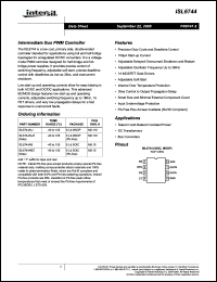 Click here to download ISL6744 Datasheet