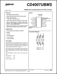 Click here to download CD4007 Datasheet