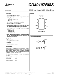 Click here to download CD40107 Datasheet