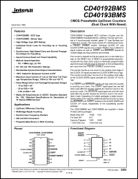 Click here to download CD40192 Datasheet
