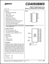 Click here to download CD4060 Datasheet