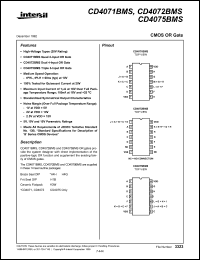 Click here to download CD4072 Datasheet