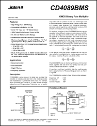 Click here to download CD4089 Datasheet