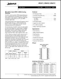 Click here to download DG411DY Datasheet