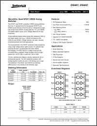 Click here to download DG442DY Datasheet