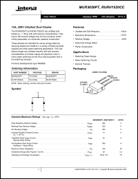 Click here to download MUR3020 Datasheet