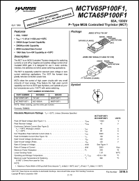 Click here to download MCTA65P100F1 Datasheet
