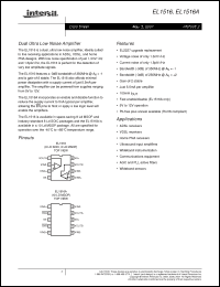 Click here to download EL1516AIY Datasheet