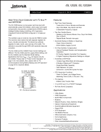 Click here to download ISL12028IV30AZ Datasheet