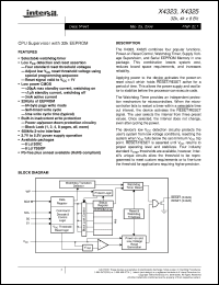 Click here to download X4323V8Z Datasheet