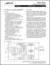 Click here to download X5323PZ Datasheet