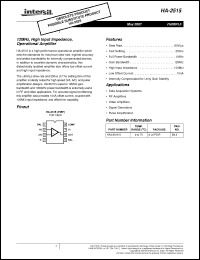 Click here to download HA-2515 Datasheet