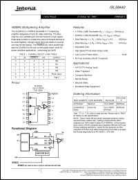 Click here to download ISL59440_07 Datasheet