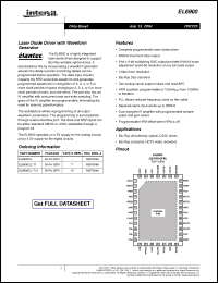Click here to download EL6900CL Datasheet