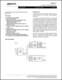 Click here to download X9221A_06 Datasheet