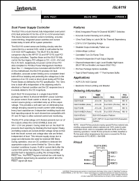Click here to download ISL6118EVAL1-T Datasheet