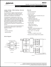 Click here to download X9313UM-3T1 Datasheet