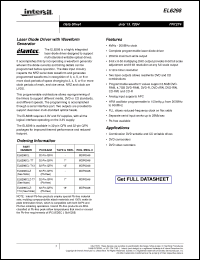 Click here to download EL6298 Datasheet