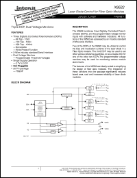 Click here to download X9522V20IZ-A Datasheet