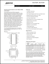 Click here to download ISL6722AAVZ Datasheet
