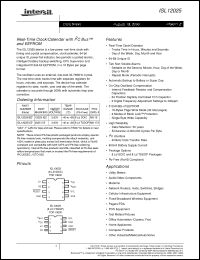 Click here to download ISL12025 Datasheet