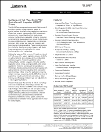 Click here to download ISL6567EVAL1Z Datasheet