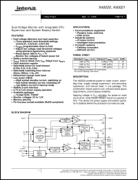 Click here to download X40020V14-B Datasheet